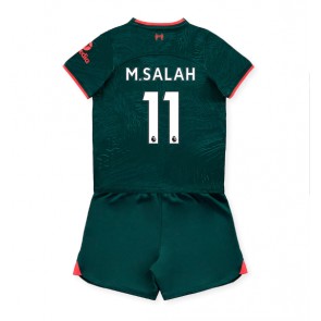 Liverpool Mohamed Salah #11 babykläder Tredje Tröja barn 2022-23 Korta ärmar (+ Korta byxor)